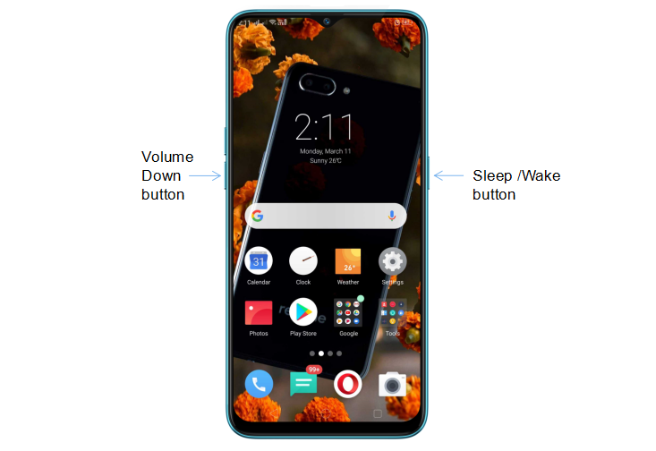 realme modo recovery