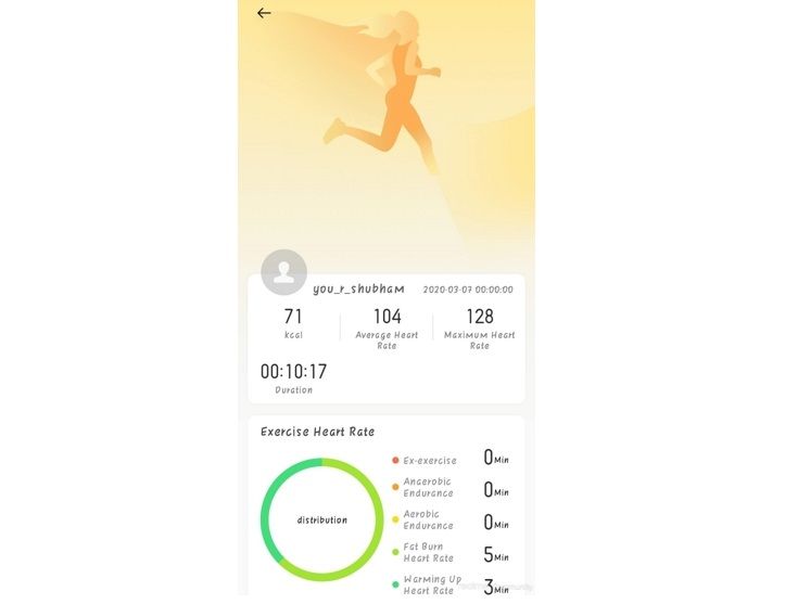 ritmo cardiaco realme link