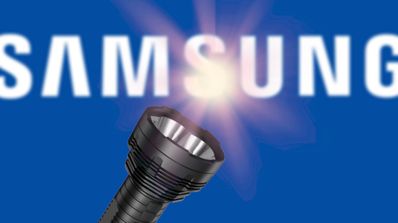 samsung linterna