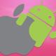 Android logo Apple