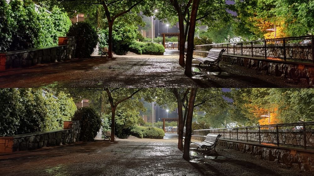 Foto nocturna con oneplus 8 pro y oppo find x2 pro