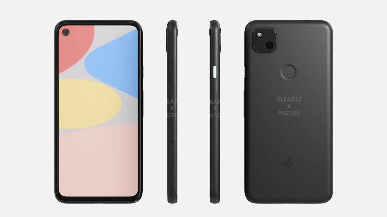 Diseño Google Pixel 4a