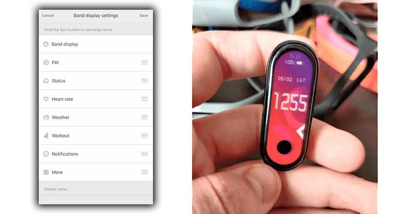 Mi Band 5 Amazfit PAI