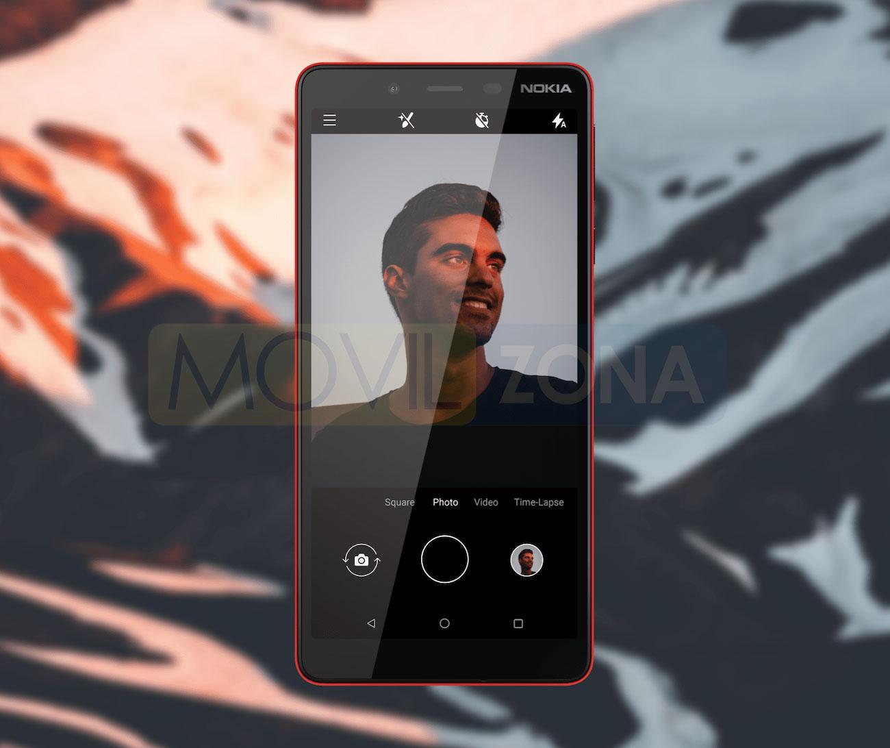 Nokia 1 Plus selfie