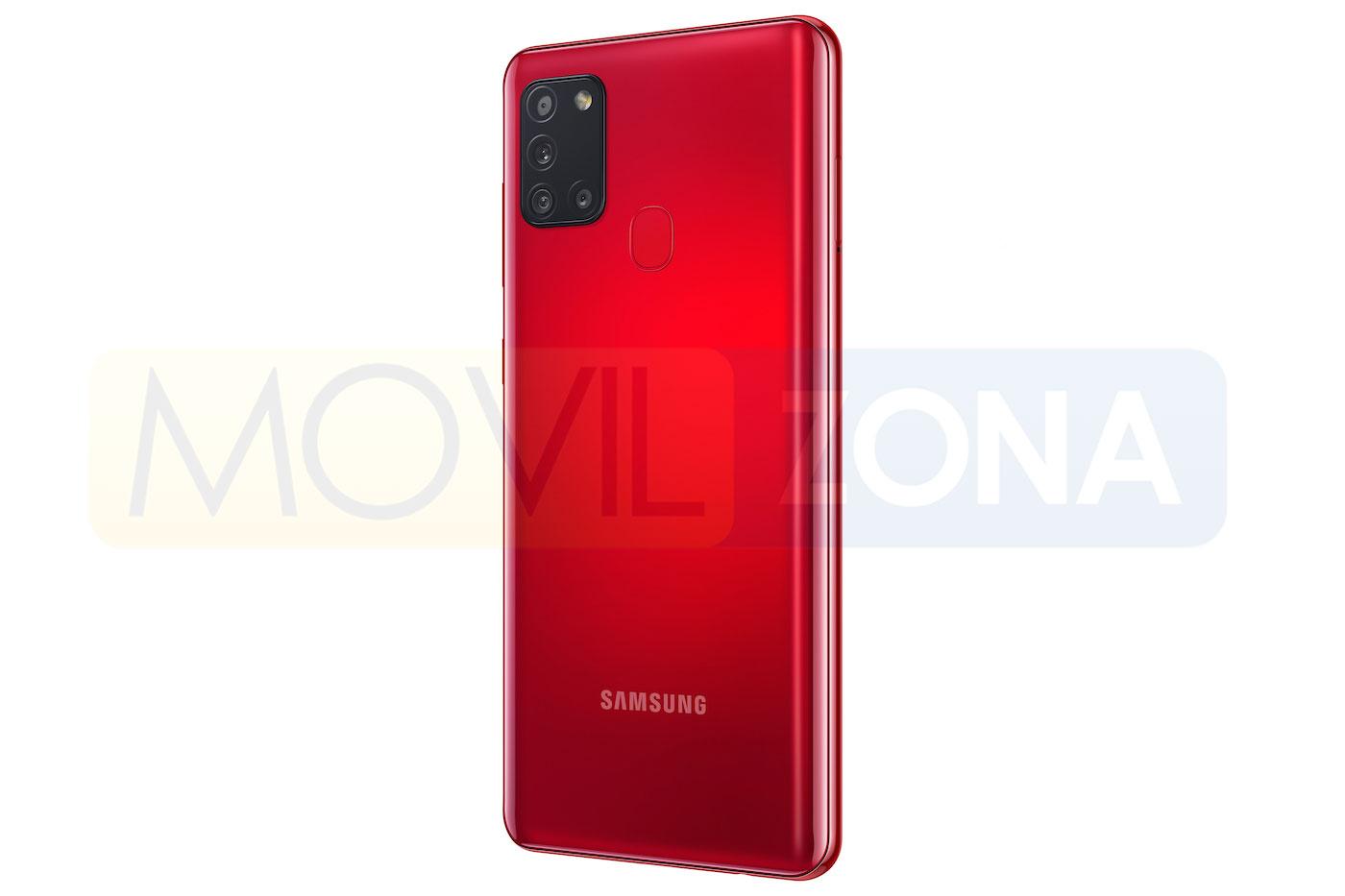 Samsung Galaxy A21s rojo