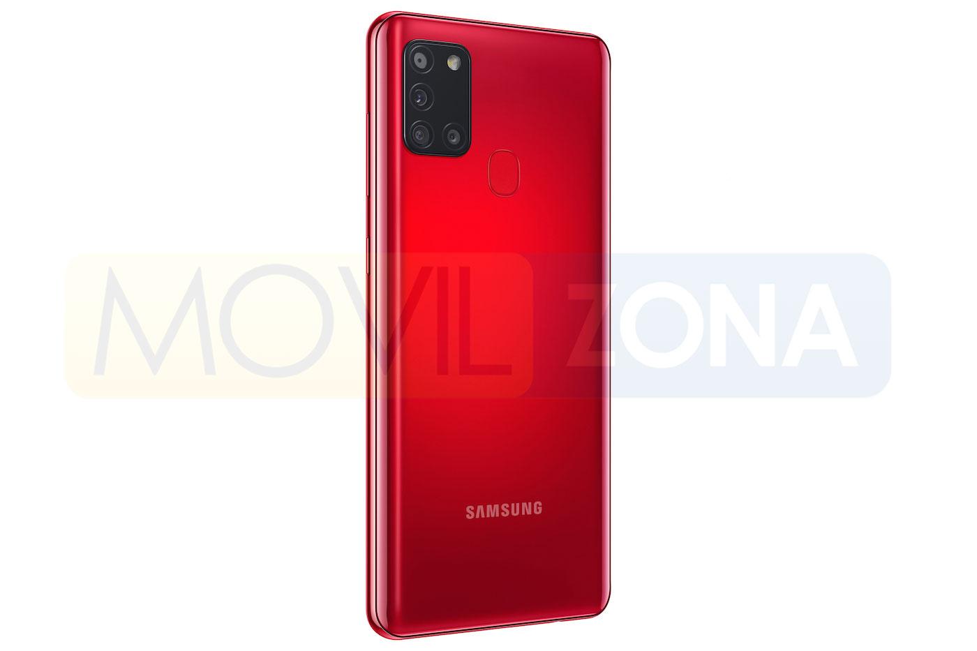 Samsung Galaxy A21s rojo