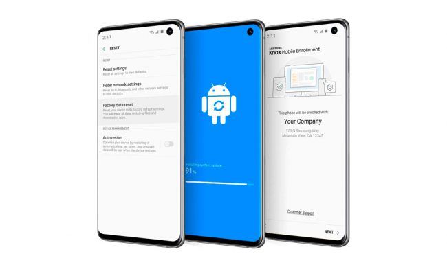 Samsung Knox actualizaciones