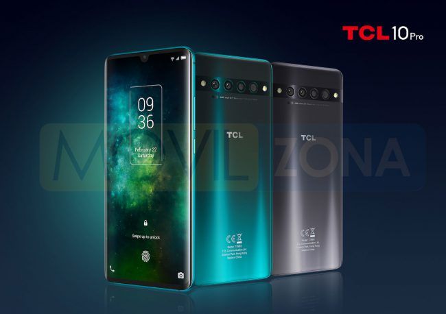 TCL 10 Pro colores