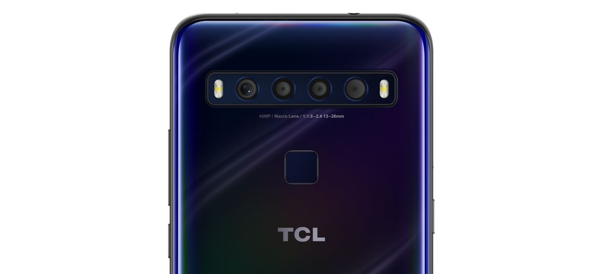 TCL 10L detalle de las camaras