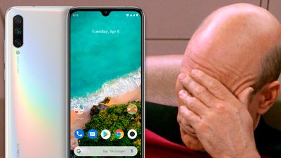 Xiaomi Mi A3 facepalm