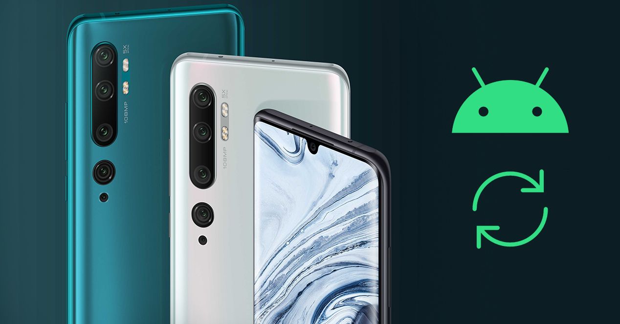 Xiaomi Mi Note 10 actualización Android 10