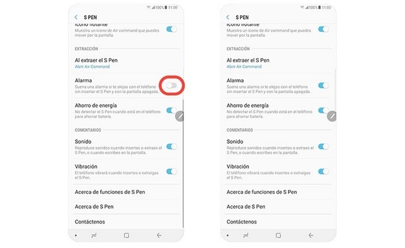 alarma s pen