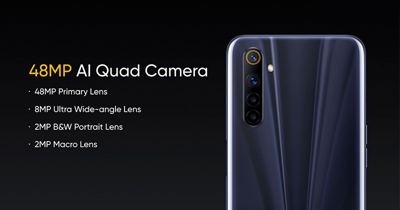 camaras realme 6s