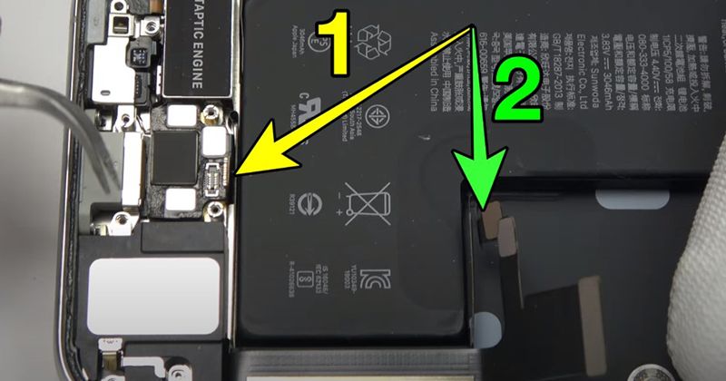conectores bateria iphone 11