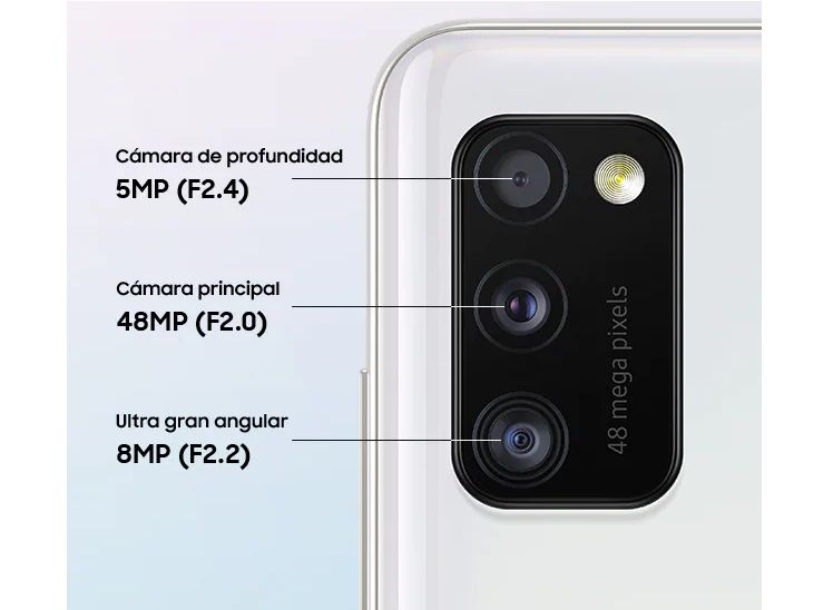 galaxy a41 cámaras