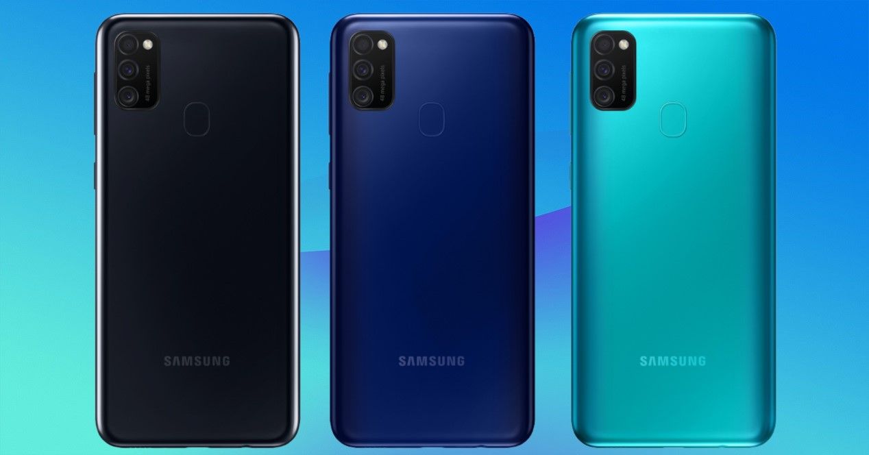 galaxy m21 colores