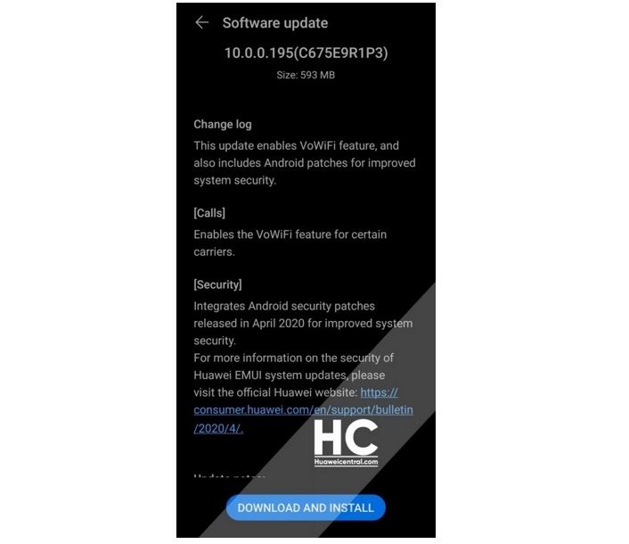 huawei p30 lite actualizacion