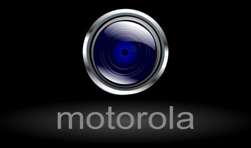 lente con logo de motorola