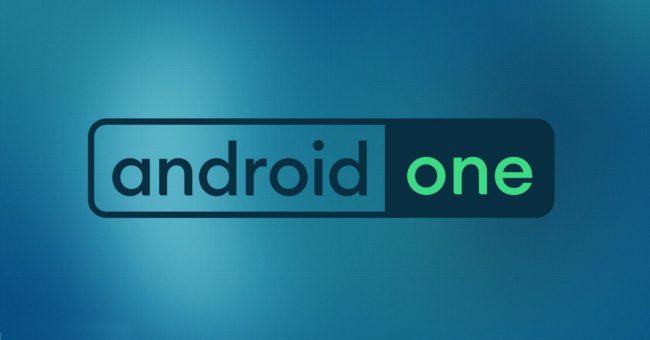 logo de android one fondo turquesa