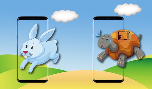 movil lento tarjeta memoria velocidad