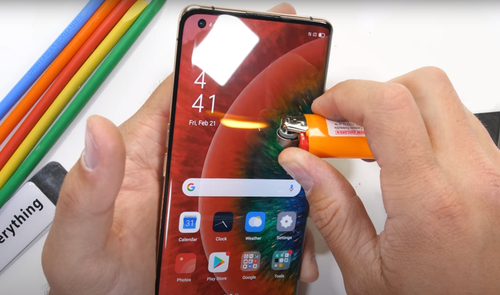 oppo find x2 pro quemado