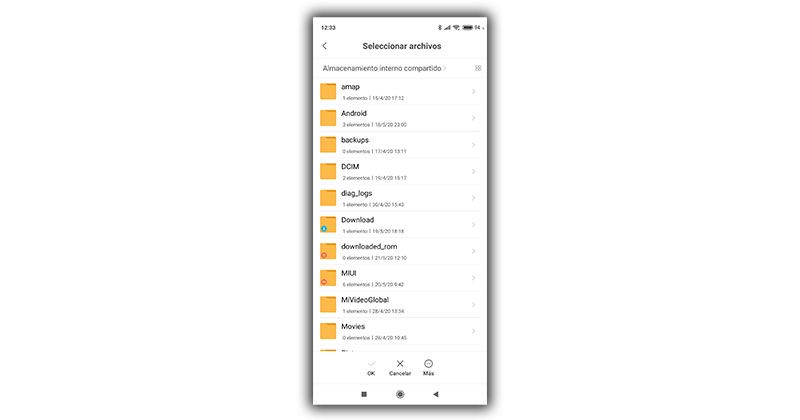 paquete actualizacion xiaomi