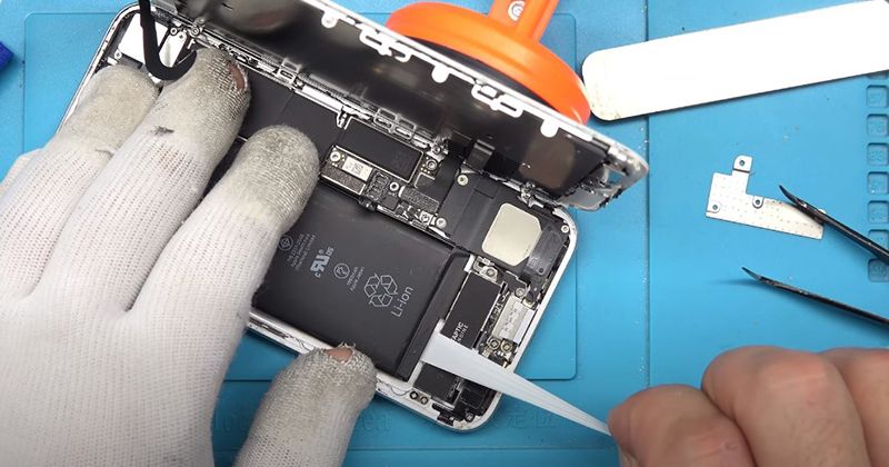 pegamento bateria iphone 7