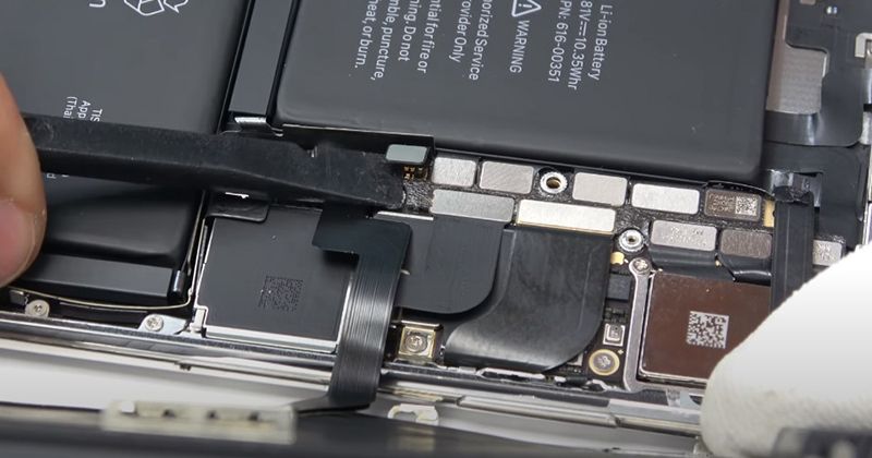 quitar bateria iphone x