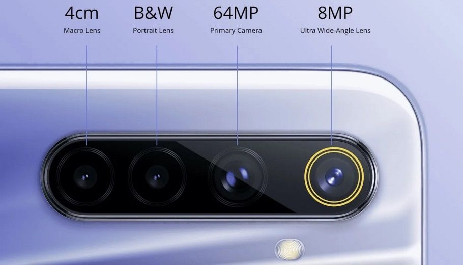 realme 6 camaras