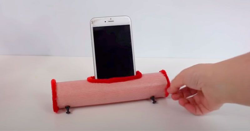 soporte movil casero