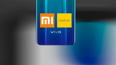Vivo xiaomi y realme logos