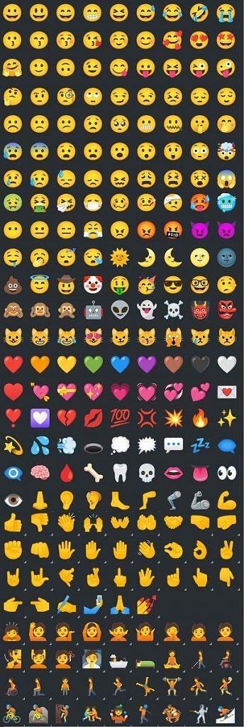 emojis androide 10
