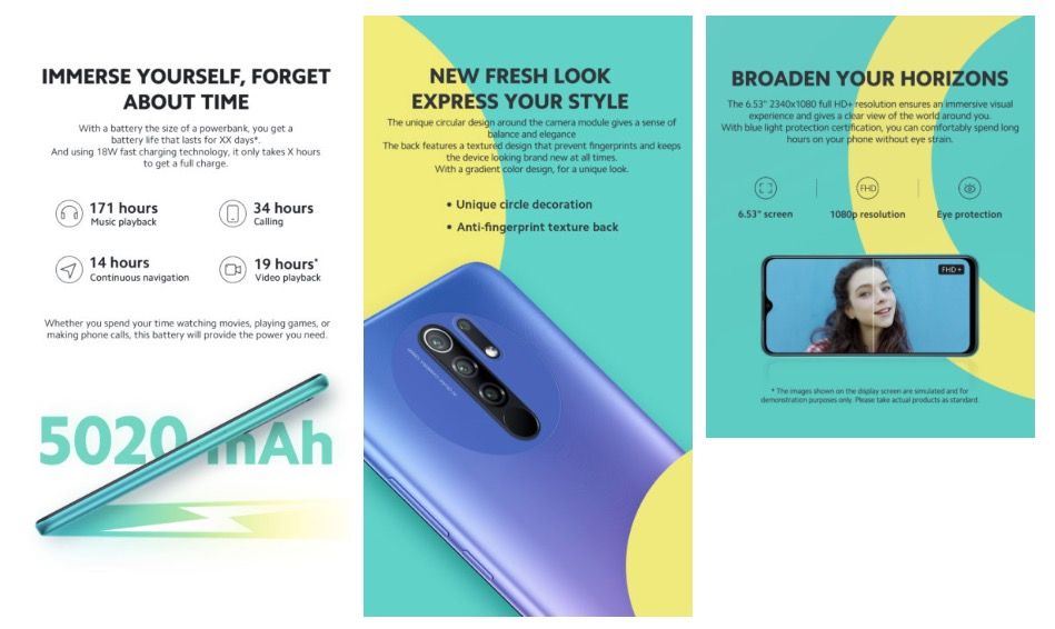 Fotos Redmi 9