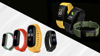 Mi band 5 vs Realme band