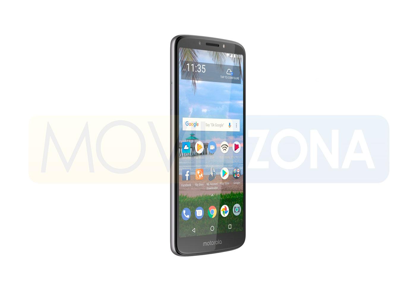 Moto E5 Android Go Edition pantalla