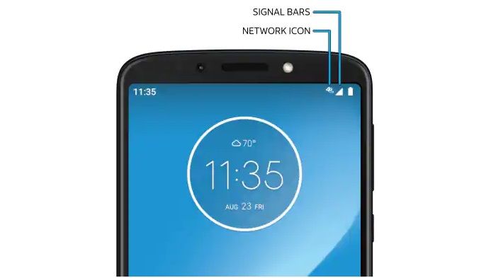 Motorola señal llamada