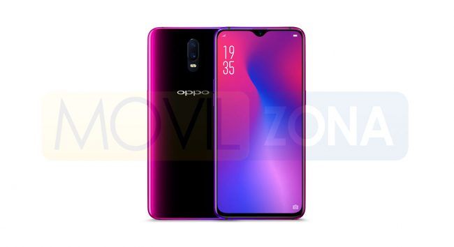 Oppo R17 diseño