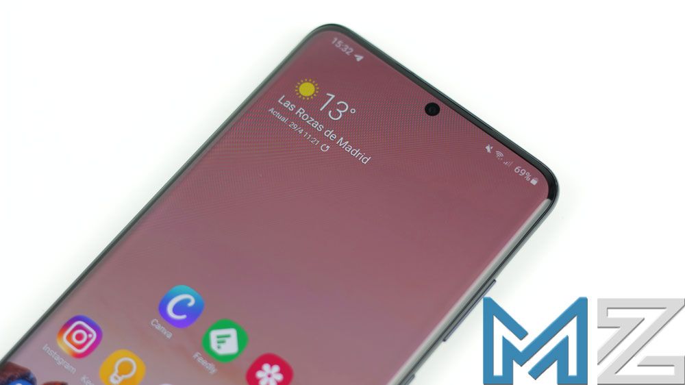 Pantalla a 12o Hz del Samsung Galaxy S20+