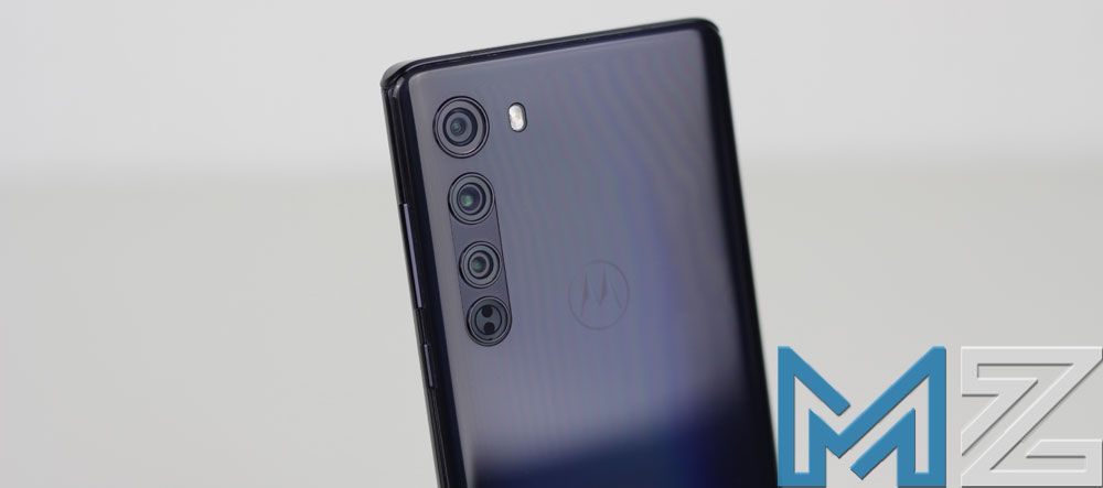 Trasera del smartphone Motorola Edge