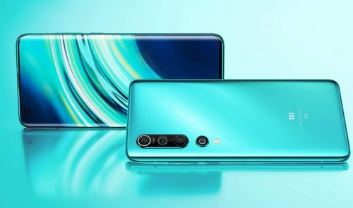 Xiaomi Mi 10 fondo verde