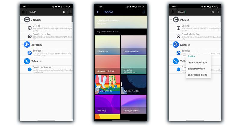 activar sonidos google pixel