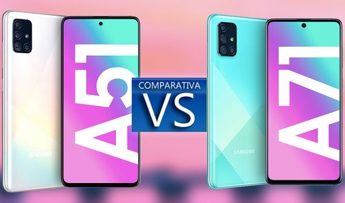comparativa galaxy a51 vs galaxy a71