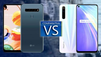 comparativa lg k61 vs realme-6