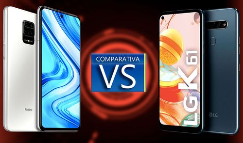 comparativa redmi note 9 vs lg k61