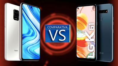 comparativa redmi note 9 vs lg k61