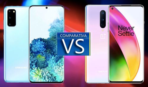 comparativa samsung galaxy s20 vs oneplus 8