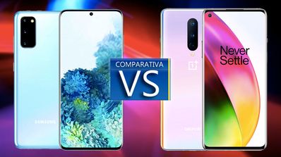comparativa samsung galaxy s20 vs oneplus 8