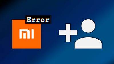 Error al crear cuenta Mi de Xiaomi
