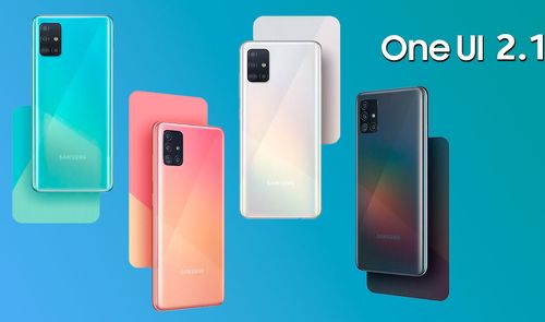 galaxy a51 one ui 2.1