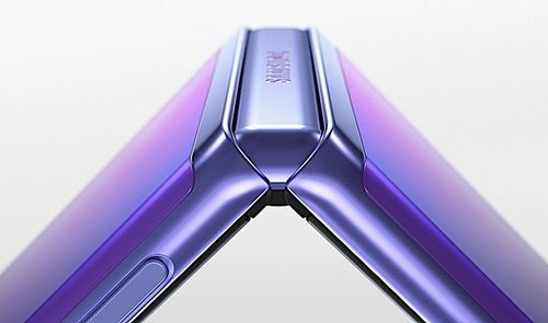 galaxy z flip plegado
